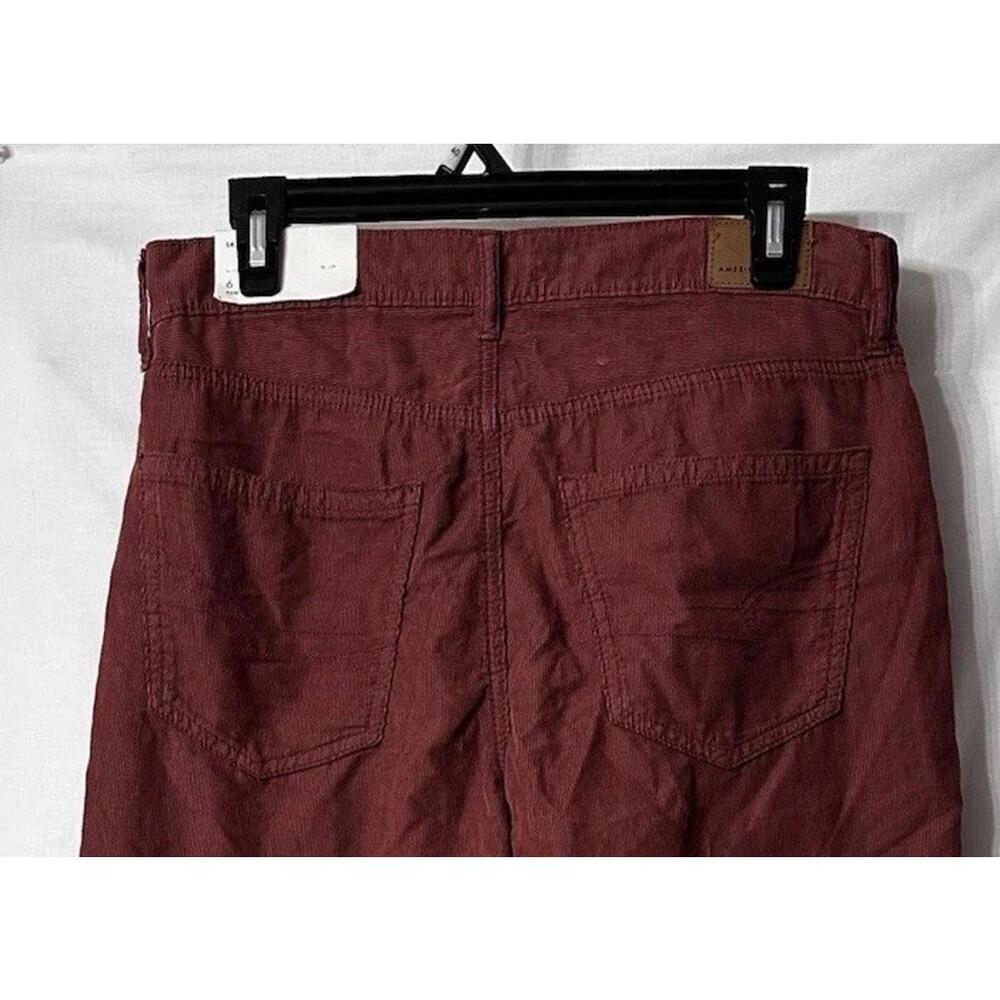 NWT American Eagle Outfitters AEO Womens Skater Corduroy Pants Size 6 Short - Picture 10 of 12